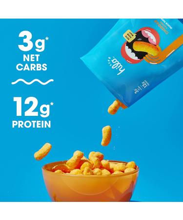 Hilo Life Low Carb Keto Snack Puffs Cheddar 0.92 oz 12-Pack - Buy Online on GoSupps.com
