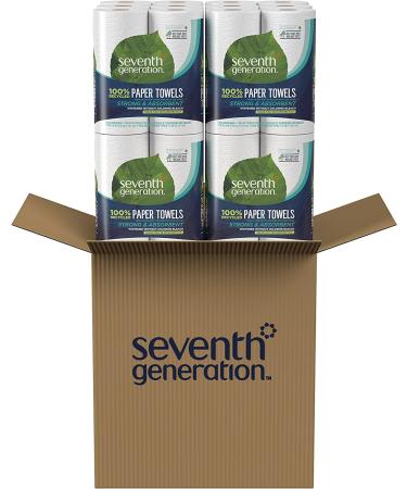 Seventh Generation Paper Towels  100% Recycled Paper  2-ply  2-Count (Pack of 12) - Buy Online on GoSupps.com