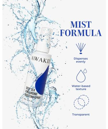 Deep Sea Hyaluronic Boosting Spray - Hydrating Facial Mist for All Skin Types | Shop Internationally - Buy Online on GoSupps.com