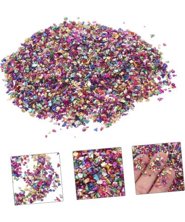 Beaupretty Metallic Chips 1 Glass Chip Nail Stickers 3d Flash Colored Vases 0.5X0.3cm Colorful - Buy Online on GoSupps.com