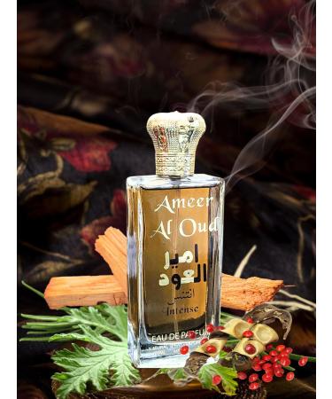 POUR HOMME AMEER AL OUD INTENSE EAU DE PARFUM 3.4 FL. Oz. Amber fragrance for Men. - Buy Online on GoSupps.com