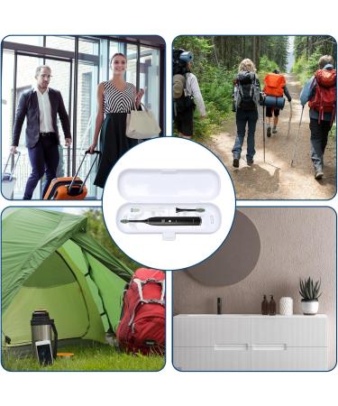 Buy Sitarcmin Electric Toothbrush Travel Case - Portable Box for Travel & Outdoor | Black & White | 2 Pieces - Buy Online on GoSupps.com