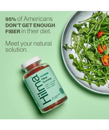 Hilma Prebiotic Fiber Gummies 60 ct - Gut Health & Constipation Relief - Citrus & Berry Flavor - FSA Eligible - Buy Online on GoSupps.com