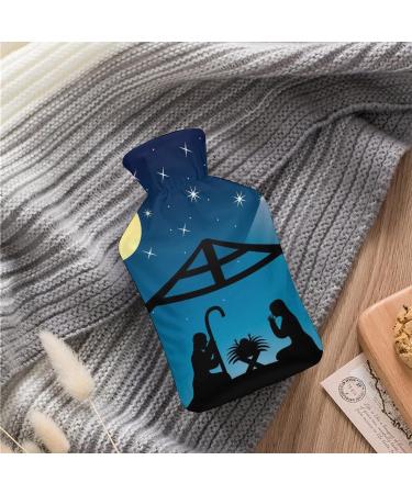 Prayer Hot Water Bottle with Plush Cover - Hand Warmer for Adults & Children | 26.5x15.3cm - Ideal for Comfort & Relief | International Shipping Available - Buy Online on GoSupps.com