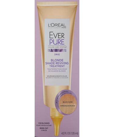L'Oreal EverPure Blonde Reviving Treatment - Sulfate Free Iris  4.2 Fl. Oz | Best Blonde Care - Buy Online on GoSupps.com