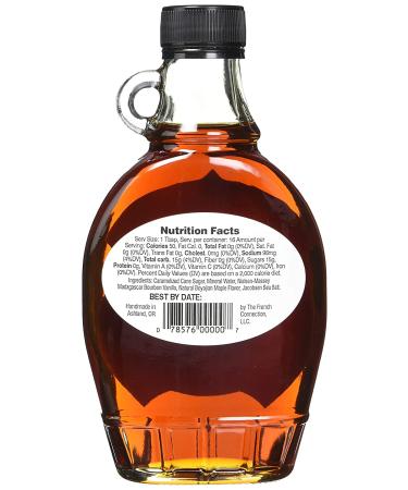 French Connection LLC Loris Salt Caramel & Vanilla Maple Syrup - 8 oz - Buy Online on GoSupps.com