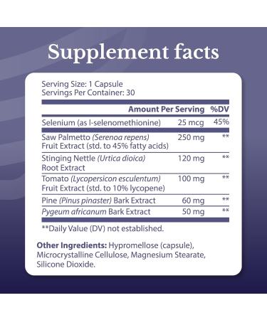 NATION HEALTH MD Flow Active - Prostate Health Supplements for Men - Bladder & Prostate Support Vitamins - with Saw Palmetto Selenium Stinging Nettle Pygeum & Pine Bark Extract - 30 Capsules - Buy Online on GoSupps.com