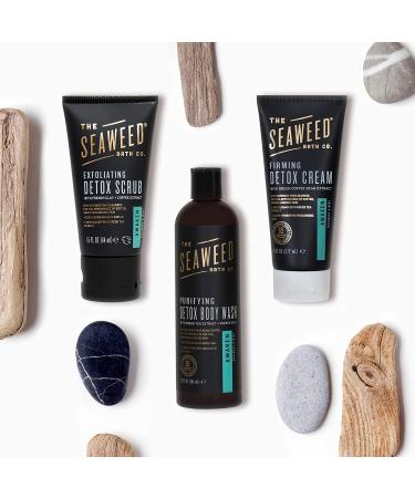Exfoliating Detox Body Scrub - The Seaweed Bath Co. Awaken Scent (Rosemary & Mint) 6 oz - Buy Online on GoSupps.com