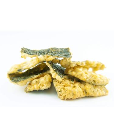 Swashbuckle Snacks Sweet Chili Tempura Seaweed Chips 0.95oz (27g) - Pack of 5, Made in Japan - Buy Online on GoSupps.com