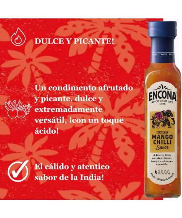  Encona Sweet Mango Chilli Sauce - Encona - 142ml - Buy Online on GoSupps.com