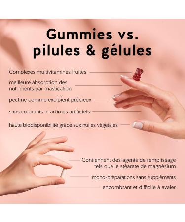 7eme Ciel - Gummies Maca 300 MG - nergie et Vitalit - Avec Tribulus Terrestris Zinc et Safran - Endurance Physique et Performance - V gan - Sans Gluten ni Lactose - 60 unit s - Bears with Benefits NEW - Buy Online on GoSupps.com