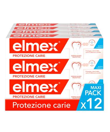 ELMEX elmex dentifrice Protection carie 75 ml x 12