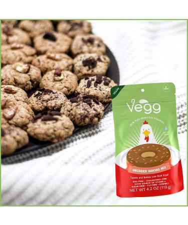 The Vegg Vegan Egg Baking Mix 4.2 Oz - Makes 34 Eggs | Plant-Based Substitute - Buy Online on GoSupps.com