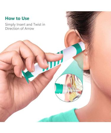 17 pcs Ear Wax Removal Kit | Reusable Ear Cleaner with Soft Silicone Spiral Tips for Adults & Children - Buy Online on GoSupps.com