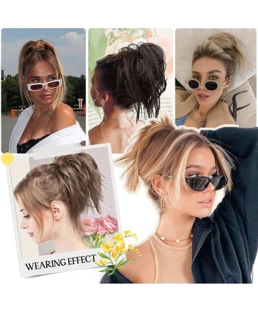 LNERATO Claw Clip Messy Bun Hairpiece - Synthetic Updo Chignon for Women, 1B Black - Buy Online on GoSupps.com
