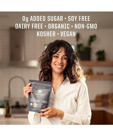 Fiber Supplement Prebiotic Organic | Vegan Fiber Supplement Plant-Powered Gut Health Booster with Pure Ingredients for Digestive Harmony | Vegan & Non-GMO | 8oz Pouch (30 SRV) Be Well by Sunwarrior - Buy Online on GoSupps.com