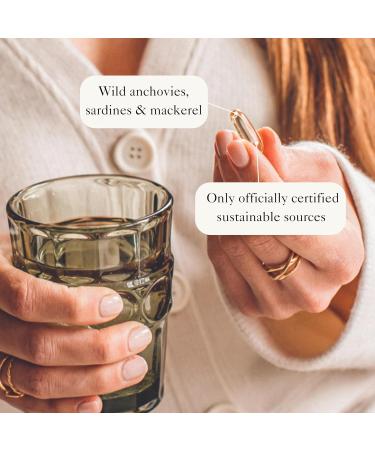 Bare Biology Mums & Bumps Omega 3 Fish Oil Capsules - Pregnancy & Breastfeeding Supplement - Sustainably Sourced (30 Capsules) - Buy Online on GoSupps.com