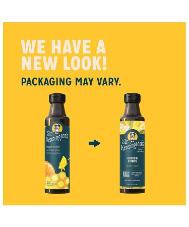 Sir Kensington's Golden Citrus Vinaigrette 8.45 fl oz - Premium Salad Dressing - Buy Online on GoSupps.com