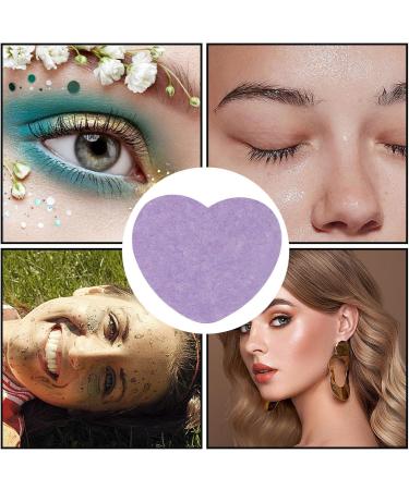 20 Face Sponges for Cleansing | Heart Shape Compressed Sponges for Facial Cleansing | Face Scrub Sponge for Facial Cleansing Exfoliate Masque Makeup Removal Yellow - Buy Online on GoSupps.com