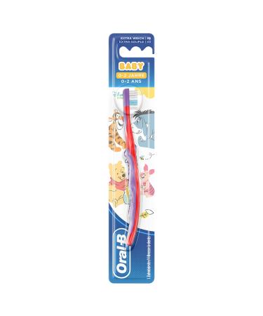 Oral-B Baby Winnie Pooh manual toothbrush with extra soft bristles for babies aged 0-2 years 12-pack (12 x 1 piece) Stage 1