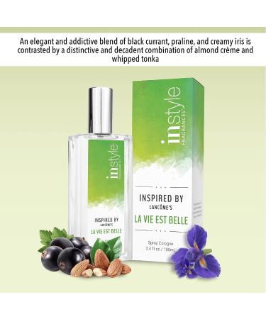 Instyle Fragrances La Vie Est Belle 3.40 Fl Oz | Vegan & Paraben Free Women's Eau de Toilette - Buy Online on GoSupps.com