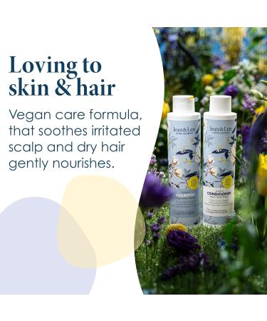 Buy Jean & Len Oatmilk & Cotton Conditioner for Dry Hair | Vegan Silicone & Paraben Free Gentle Care | 300 ml - International Shipping - Buy Online on GoSupps.com