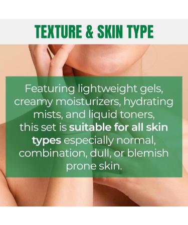 A Little Bit of Mario 10-Piece Skincare Kit Vitamin C Serum Glycolic Acid Toner Hyaluronic Dew Cream Collagen Mask HOCI Spray & Cleanser Brightening Anti-Aging & Hydration Travel & Gift Set - Buy Online on GoSupps.com