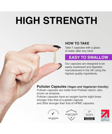 White Label Nutrition Malic Acid Supplement - High Potency | 30 Capsules | 900mg | UK Made | GMO-Free - Buy Online on GoSupps.com