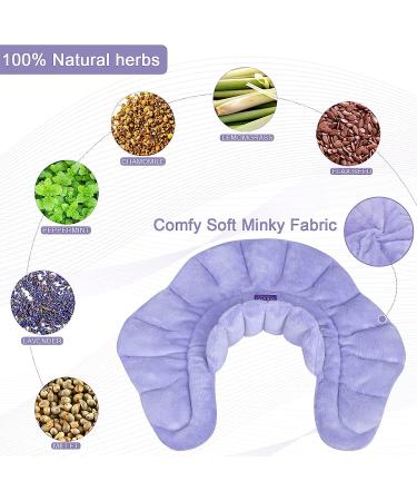 REVIX Microwavable Heating Pad for Neck, Shoulder, and Back Pain Relief - Moist Heat Therapy, Weighted, Scented Orchid - Buy Online on GoSupps.com