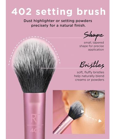 Real Techniques Setting Brush 1 by Samantha Chapman - Perfect Finish Makeup Tool - Buy Online on GoSupps.com