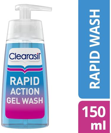 Clearasil Rapid Action Cleanser Acne Face Wash Gel 150ml - Buy Online on GoSupps.com