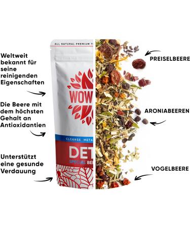 WOW TEA: Berry Detox Tea + Collagen - Buy Online on GoSupps.com