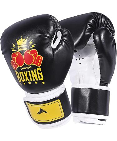 Boxing gloves children boxing gloves for children from 3-10 years 4oz boxing gloves child boy girl boxing gloves kids children boxing gloves for muay thai mma kickboxing sandbag box bag kampfsport black-boxing - Buy Online on GoSupps.com