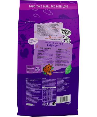 Barking Heads Puppy Days 6 kg - Buy Online on GoSupps.com