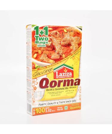 Laziza Qorma Spice Mix | Masala Mix | Easy Cook | 100g - Buy Online on GoSupps.com