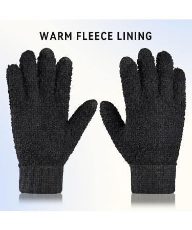 Cierto Women Winter Gloves - Touch Screen Fleece Lined Knit Fashion Gloves | Lightweight & Warm Cold Weather Accessory - Buy Online on GoSupps.com