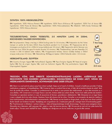  Alpi Nature Alpi Nature Hibiscus Tea 120 Hibiscus Tea Bags 120g Pack of 6 x 20 x 1g Bags - Buy Online on GoSupps.com