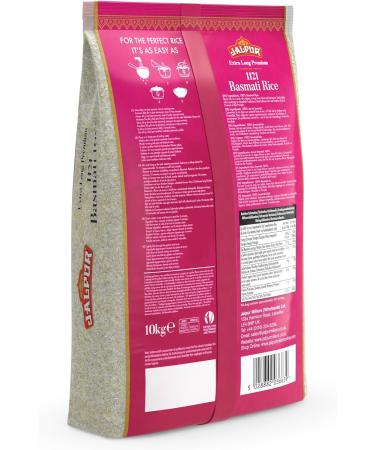 Jalpur Long Premium Basmati Rice -Extra Long -Platinum Basmati - Longer Basmati Rice - Long Grain Basmati 10kg - Buy Online on GoSupps.com