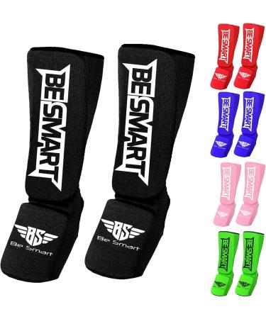 BS Kids Shin and Instep Guards for MMA | Leg & Foot Protection for Muay Thai & Kickboxing (XXXS 3-8 Years) - Buy Online on GoSupps.com