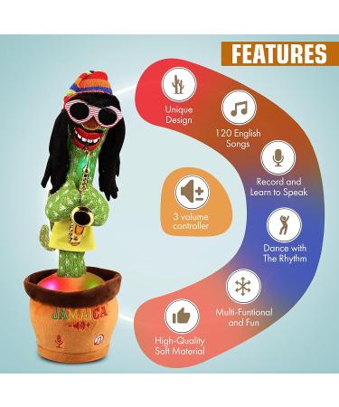 Ava's Toys Dancing Cactus Voice Recorder - Singing and Dancing Talking Toy - Buy Online on GoSupps.com