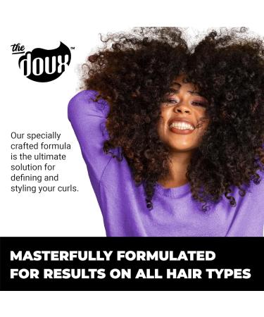 Doux Big Poppa Defining Gel | Best Curl Defining Hair Product for Frizz & Humidity | All Curl Types International Shipping - Buy Online on GoSupps.com