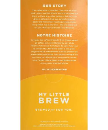 My Little Brew - Donut Shop Blend Single Serve K-cup Pod Compatible with Keurig K-Cup Brewers 24-Count - Buy Online on GoSupps.com