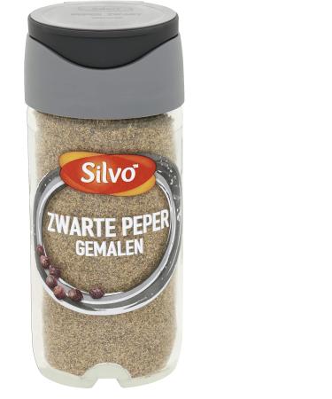 McCormick SILVO Black Pepper Ground 40 g subtle and spicy taste useful both at the table and in the kitchen to season all dishes - Buy Online on GoSupps.com