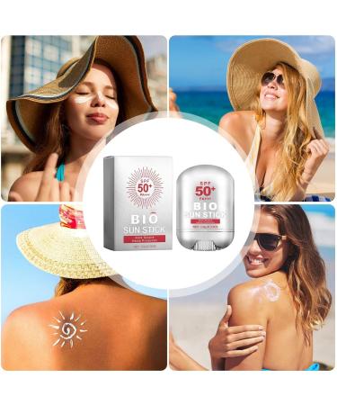 15g Sunscreen Stick SPF 50+ Moisturizing Sun Block Sunscreen Stick Facial Sunscreen Stick For Surfing Skiing SPF 50 Face Moisturiser Moisturizing Sun Cream For Face & Body Waterproof Sweat-Proof - Buy Online on GoSupps.com