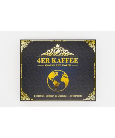 Coffee Gift Set | 4 Berlin Roasters | 4 Single Origin Beans | Unique Birthday Gift for Him & Her | 400g Whole Bean | Worldwide Shipping - Buy Online on GoSupps.com