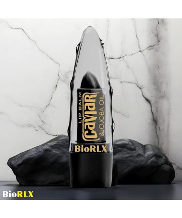 Buy BioRLX Caviar & Jojoba Oil Lip Balm - Color Free - 3 Pack - Hydrating & Nourishing Lip Care for All Skin Types - International Shipping Available - Buy Online on GoSupps.com