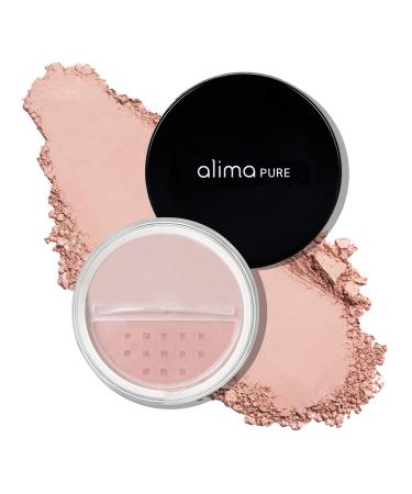 Alima Pure Loose Mineral Blush  Powder Blush Makeup  Cheek Tint Face Blushes with Satin Matte Finish  Pink Blush Makeup  Talc Free Blush  Natural Blush for cheeks Vegan Blush .15 oz/ 4.5 g 0.15 Ounce (Pack of 1) Apple Bl...