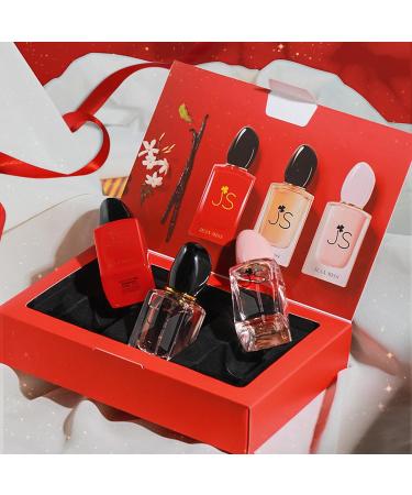 Red Love Perfume Women's Eau de Toilette Gift Box Refreshing and Elegant Long-lasting Fragrance of Women's perfume Reveals Exquisite Charm 1oz*3 (30ml Love of life gift box) 1 Ounce (Pack of 1) Love of life gift box - Buy Online on GoSupps.com