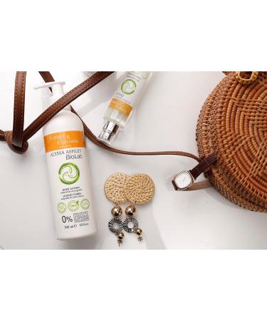 Alyssa Ashley Biolab Ginger & Curcuma Body Lotion 300ml - Nourishing & Revitalizing Skin Care | Buy Internationally - Buy Online on GoSupps.com