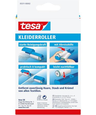 Buy Tesa Clothes Roller Value Pack - 1 x 3m 80mm - Pink Light Yellow & Light Grey | International Shipping Available - Buy Online on GoSupps.com